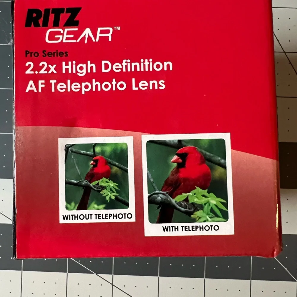 🐈‍⬛RitzGear 2.2X High Definition AF Telephoto Lens Designed for 58mm New in Box